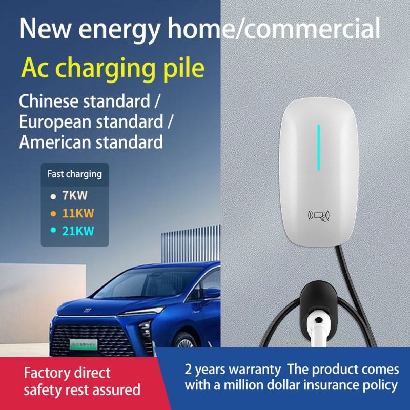 Evse Charging Station Rfid - XIPING HSAC7KW-X/HSAC22KW-X Stazione di Ricarica EV