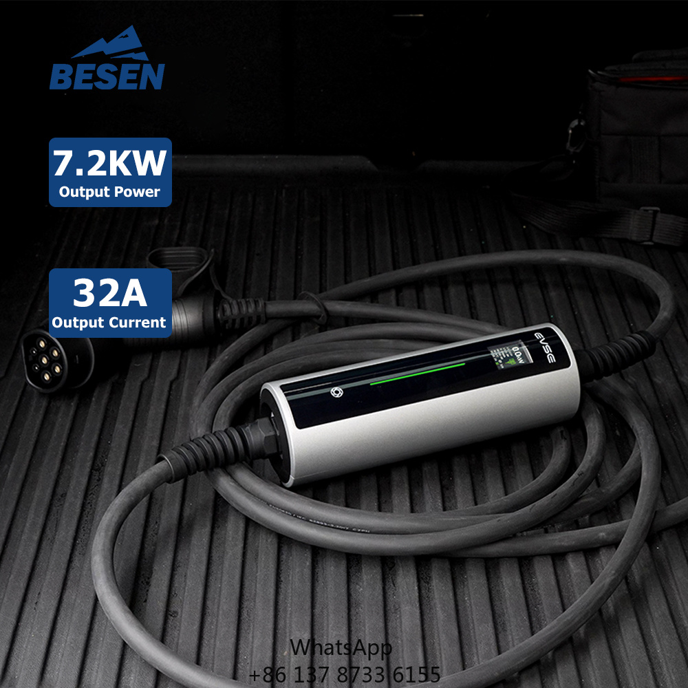 Portable Ev Charger 16A Adjustable - Caricatore EV Portatile da 7kW per