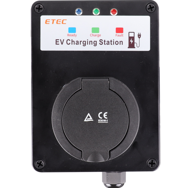 Ev Charging Socket Type 2 22Kw - AC EV monofase trifase 3.4KW 7.3KW