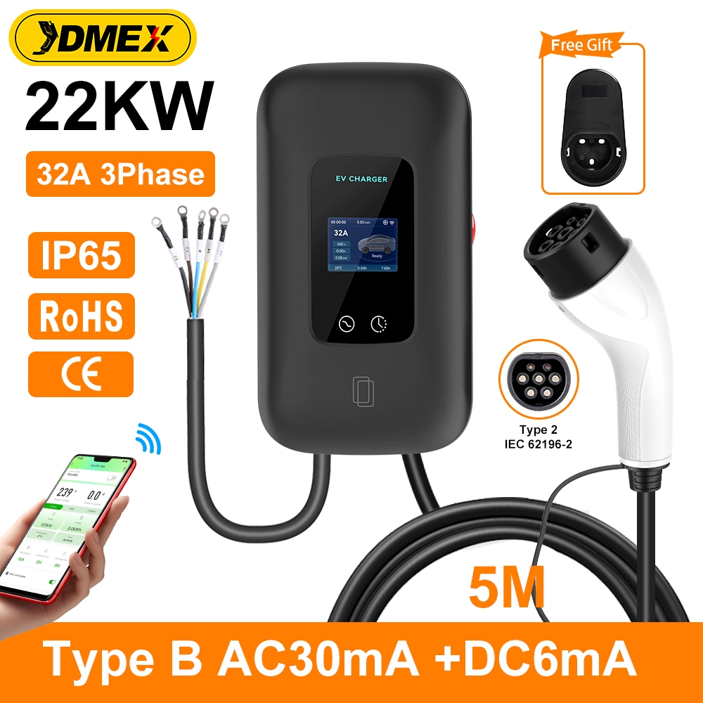 Ev Charger 22Kw Wallbox Type 2 - JDMEX 22KW Type2 EV Stazione di