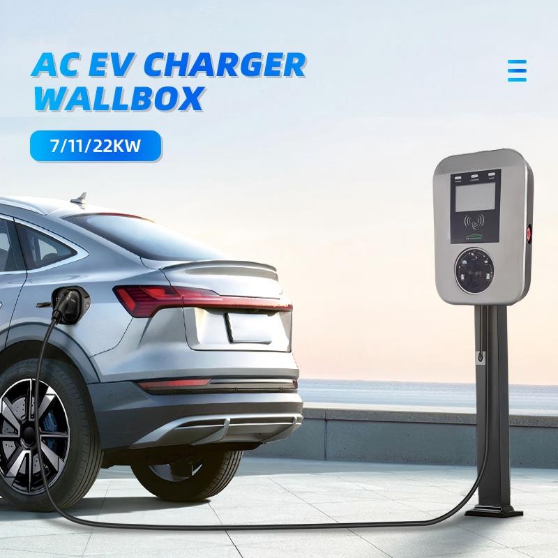 Ev Charging Socket Type 2 22Kw - Stazione di ricarica EV AC intelligente