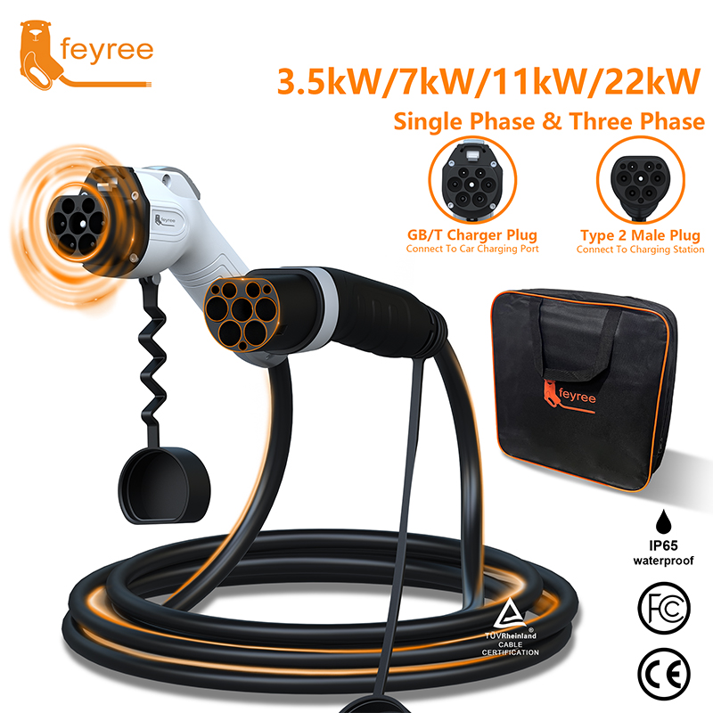 Ev Charging Socket Type 2 22Kw - Cavo di ricarica per veicoli elettrici