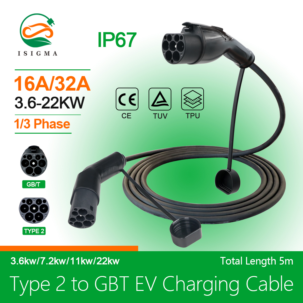 Ev Charger 11Kw Three Phase - Isigma 3.6KW tipo 2a GBT EV