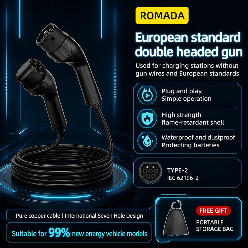 Cavo di Prolunga per Ricarica  - Ev Charging Cable 5M 22Kw recensione e prezzo