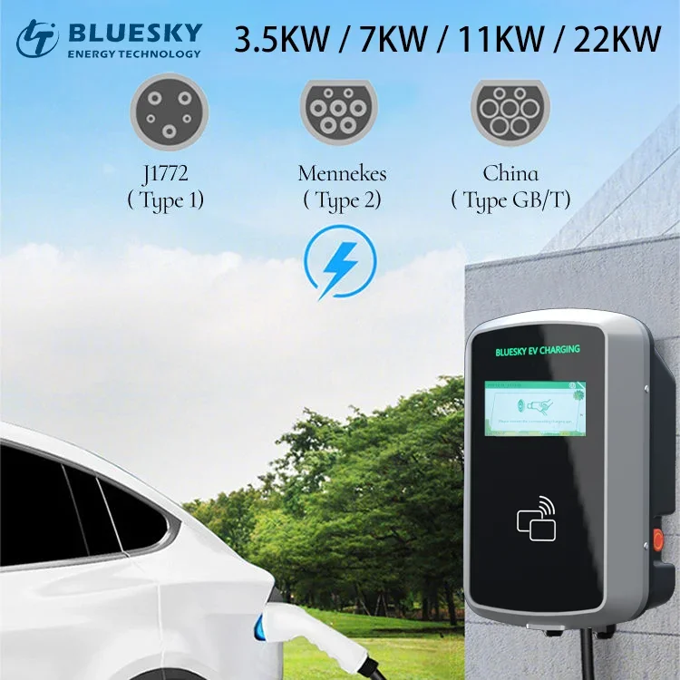 Caricatore EV Bluesky Home Typ - Ev Charger 22Kw Wallbox Type 2 recensione e prezzo