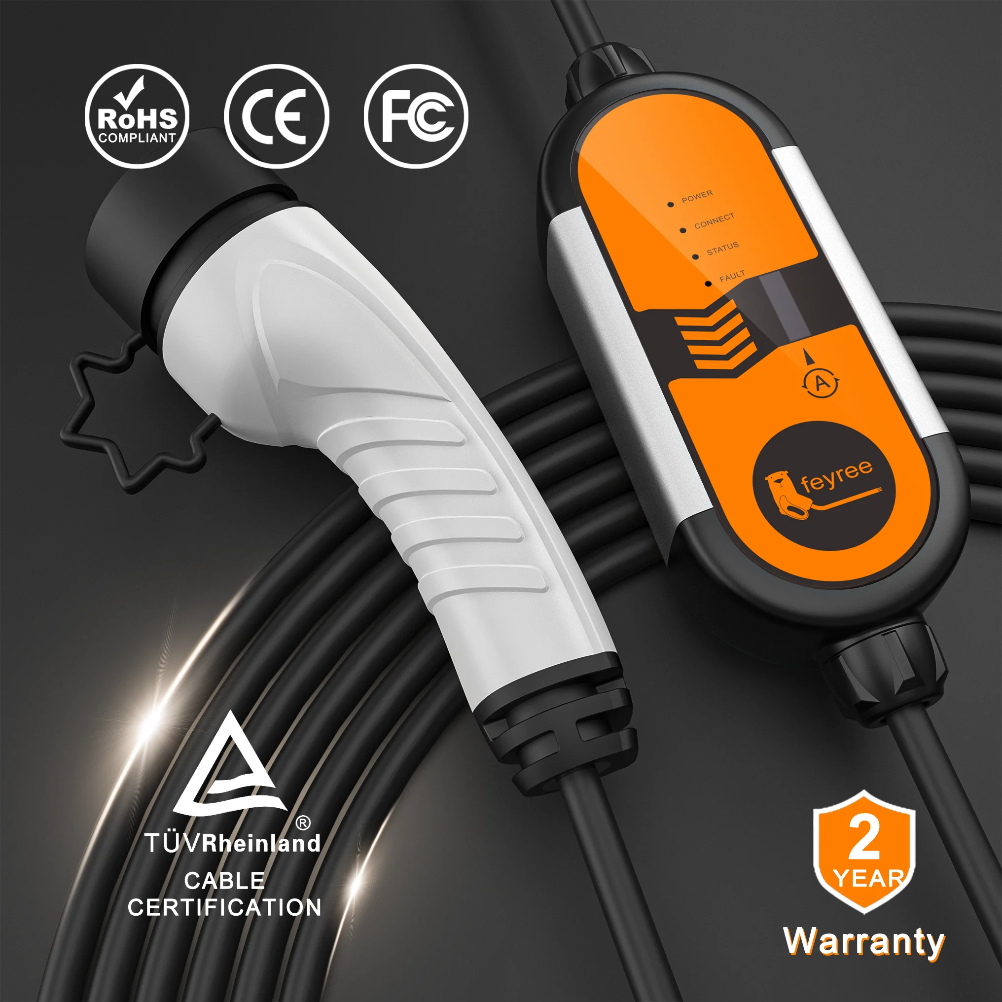 Caricabatterie EV Portatile Fe - Portable Ev Charger 16A Adjustable recensione e prezzo