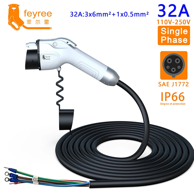 Cavo di Ricarica EV Feyree 5m, - Ev Charger 7Kw Single Phase recensione e prezzo
