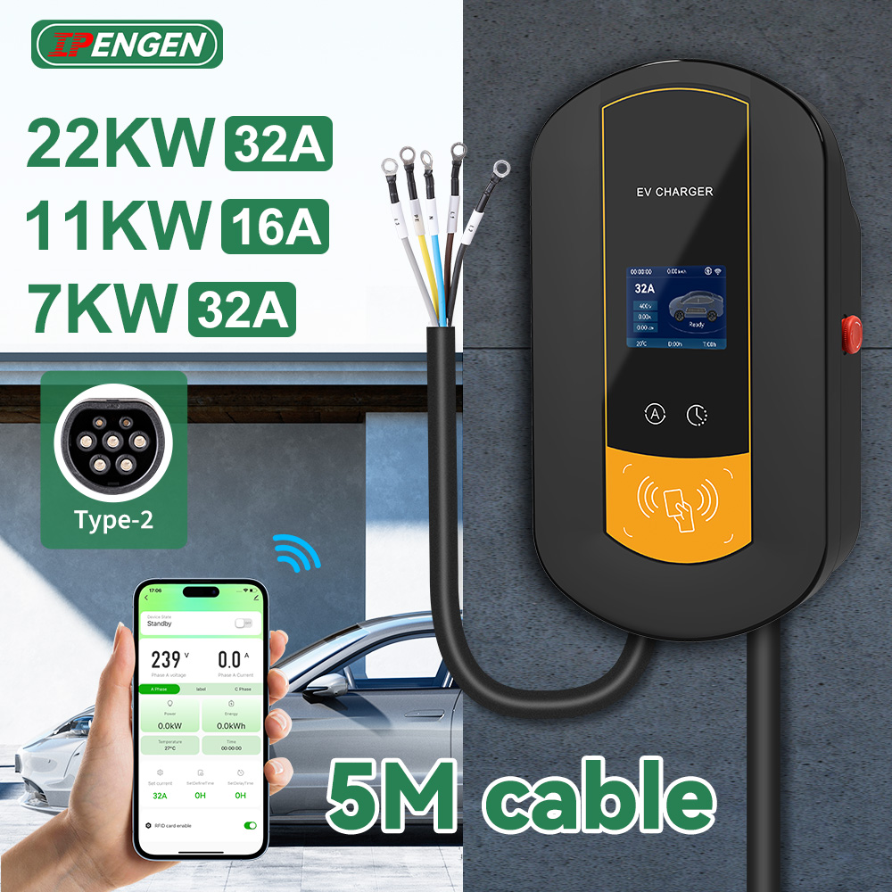 Stazione di ricarica IPENGEN T - Ev Charger 22Kw Wallbox Type 2 recensione e prezzo