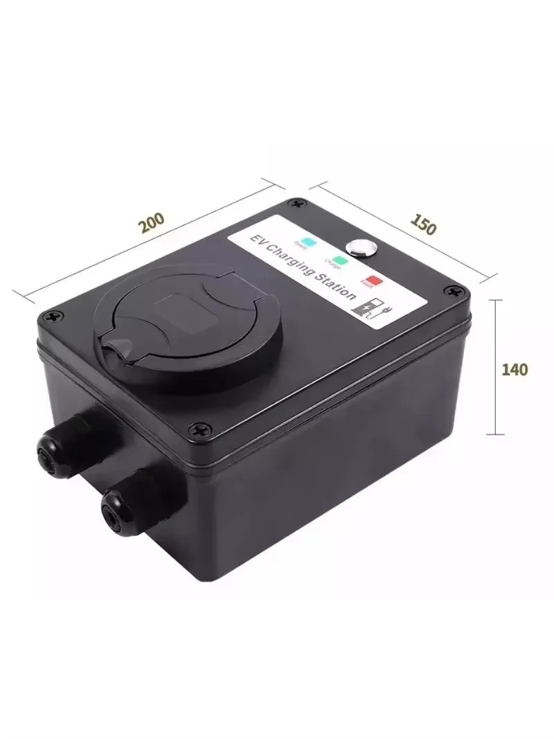 Scatola a muro in plastica per - Ev Charging Socket Type 2 22Kw recensione e prezzo