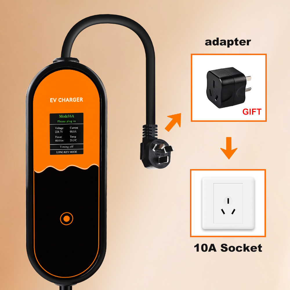 JDMEX 3.5W 16A Caricatore EV p - Portable Ev Charger 16A Adjustable recensione e prezzo