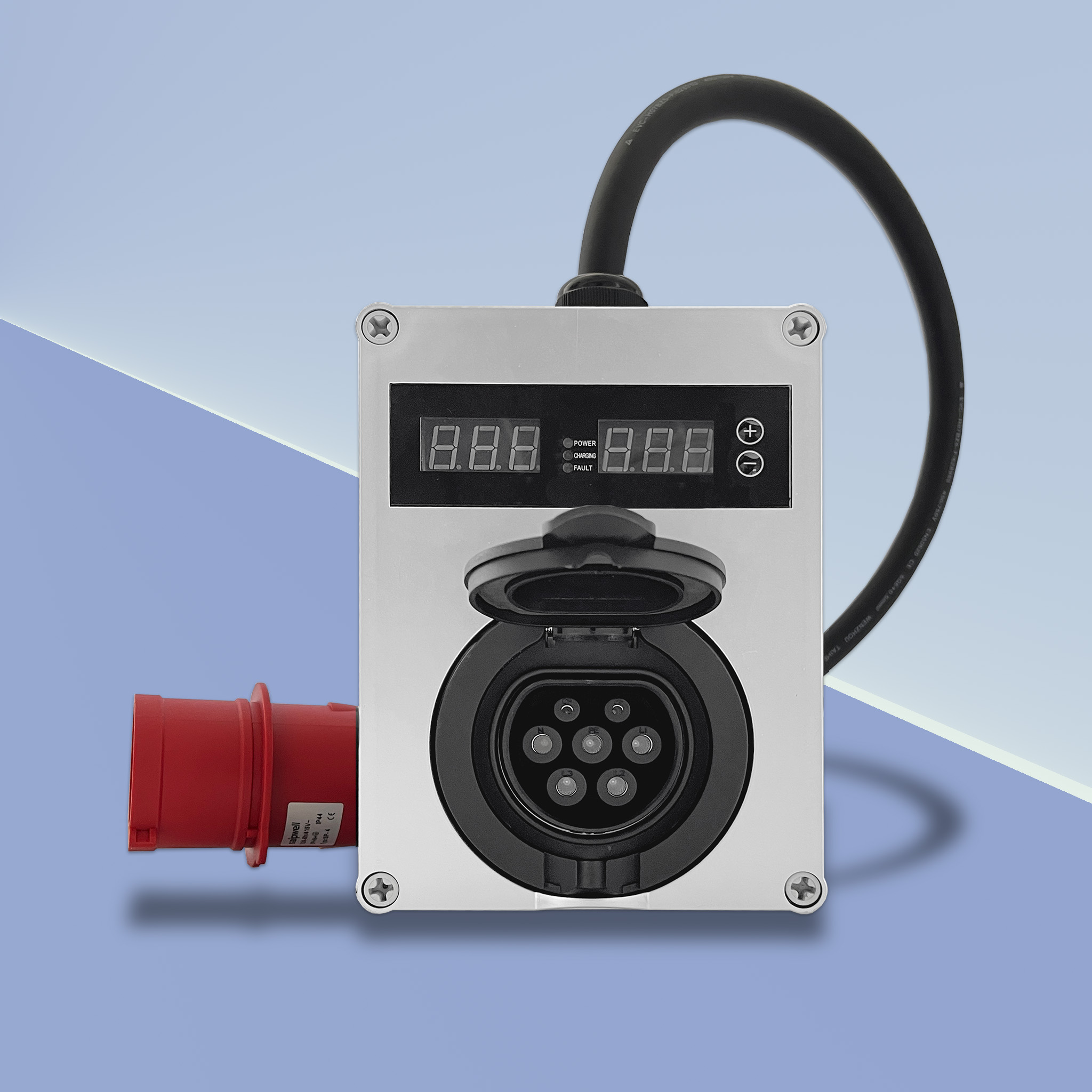 Nuovo caricatore portatile AC  - Ev Charging Socket Type 2 22Kw recensione e prezzo