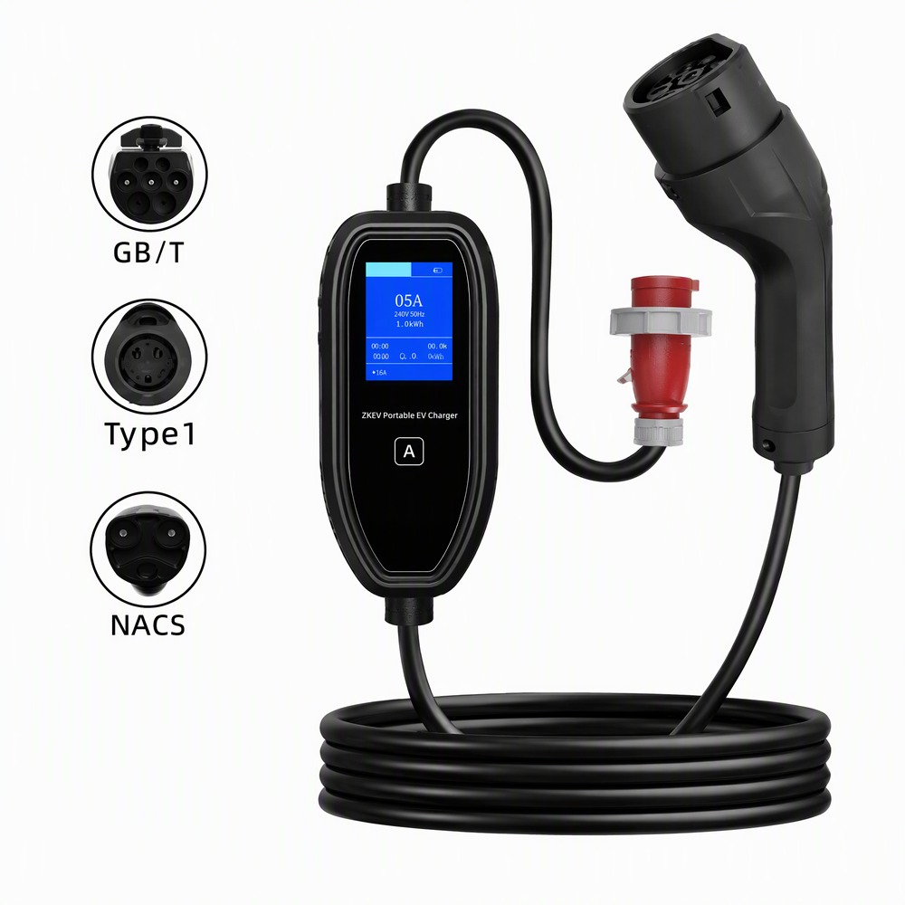 Caricatore EV Portatile 22kW S - Portable Ev Charger 16A Adjustable recensione e prezzo