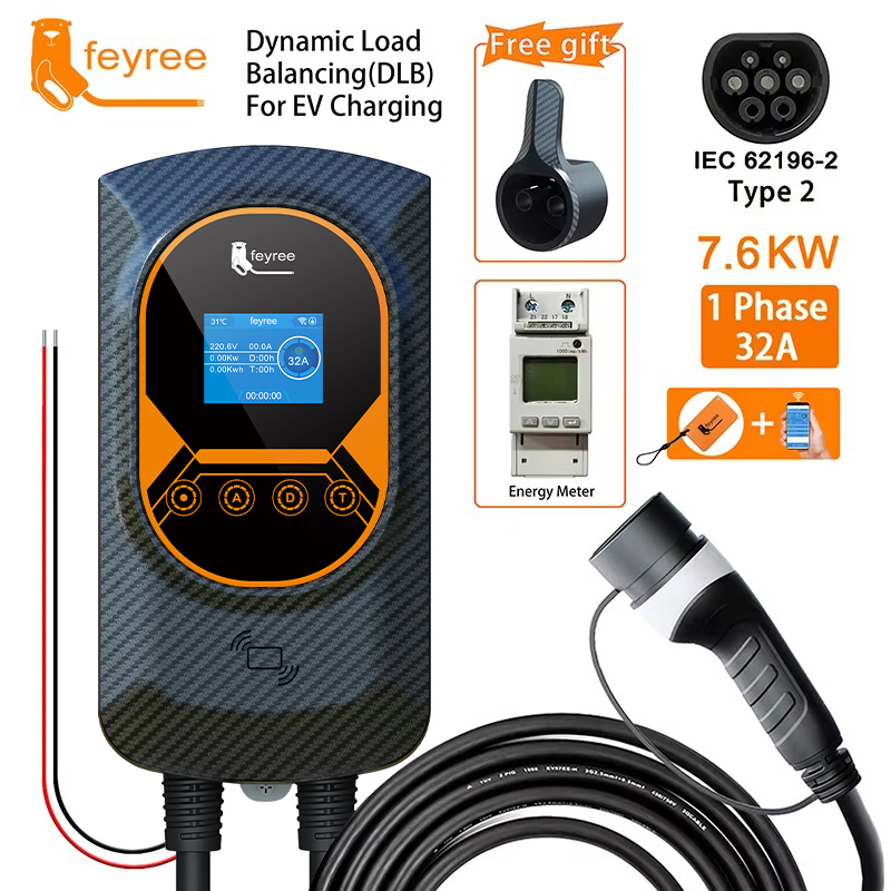 Caricatore EV Feyree con Cavo  - Ev Charger Load Balancing recensione e prezzo