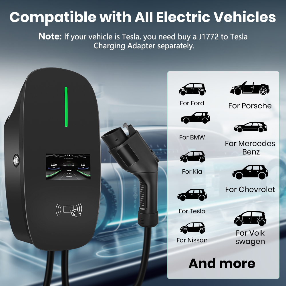 Caricatore EV Junsun di livell - Evse Charging Station Rfid recensione e prezzo