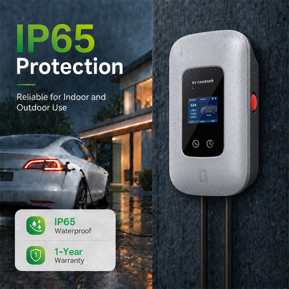 IPENGEN 7KW/11KW/22KW GBT Wall - Ev Charging Cable 5M 22Kw recensione e prezzo