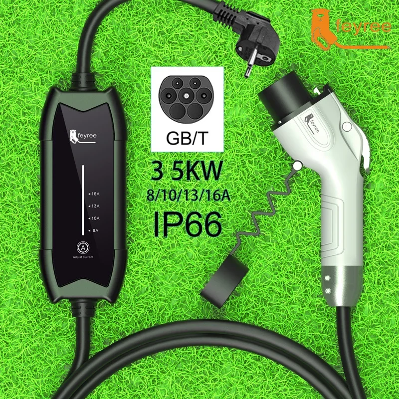 Caricatore Portatile EV Feyree - Portable Ev Charger 16A Adjustable recensione e prezzo