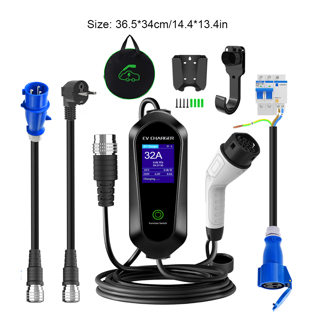Caricatore EV monofase portati - Ev Charger 7Kw Single Phase recensione e prezzo