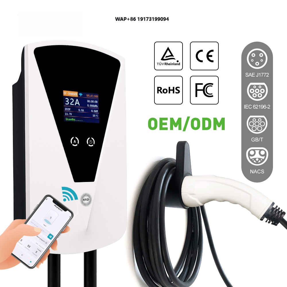 Caricatore EV Wallbox 7kW 32A  - Ev Charger 7Kw Single Phase recensione e prezzo